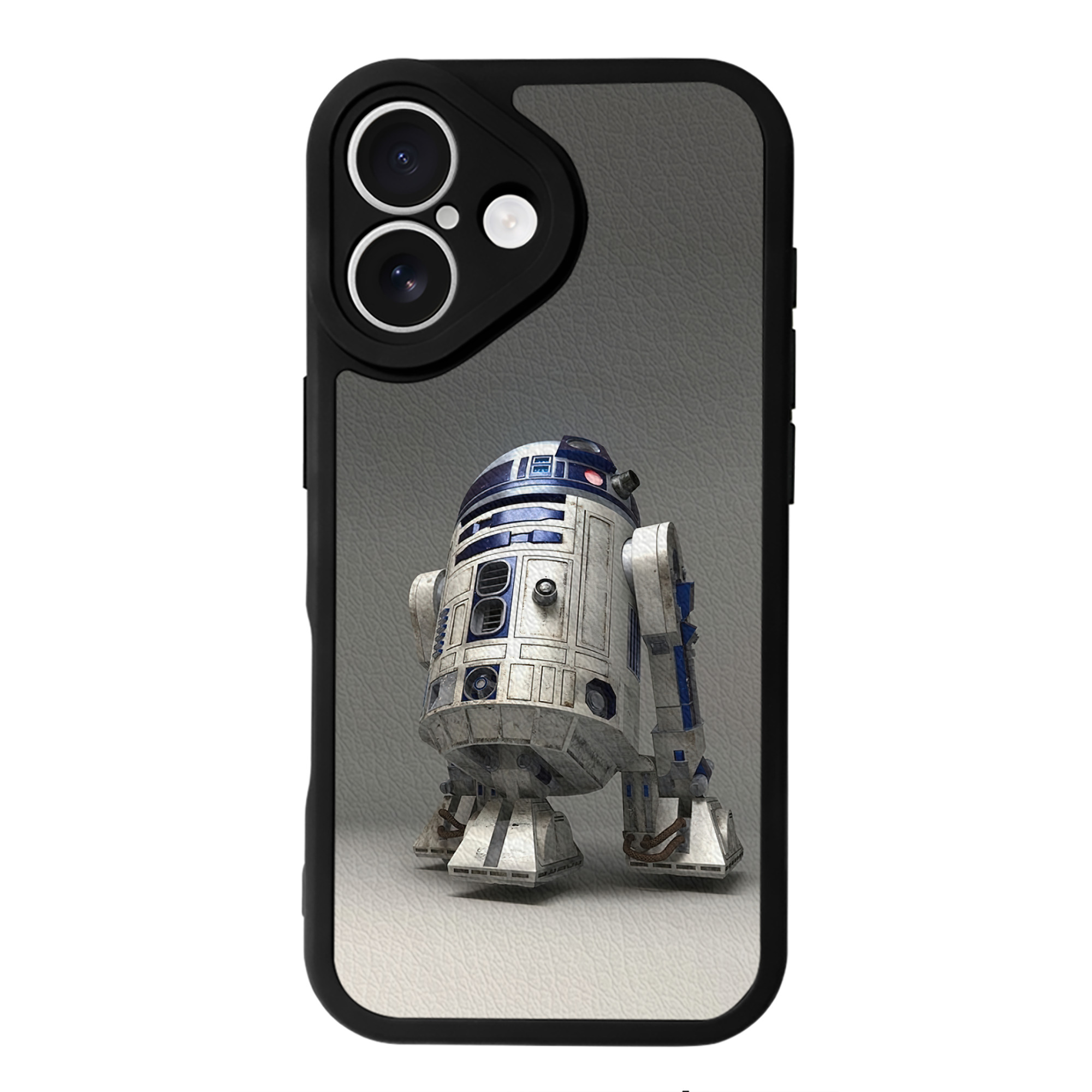 （画像用） スター・ウォーズ Star Wars 【iPhone 16シリーズ対応】シリコンスマホケース（レザー調） 材質：シリコン